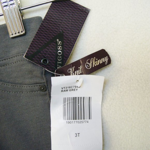 Vigoss Toddler Girls Knit Skinny Pants Pull On - Picture 4 of 6